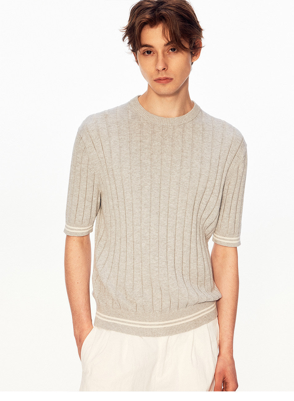 Loose-fit Non-slip Knitted Shirt