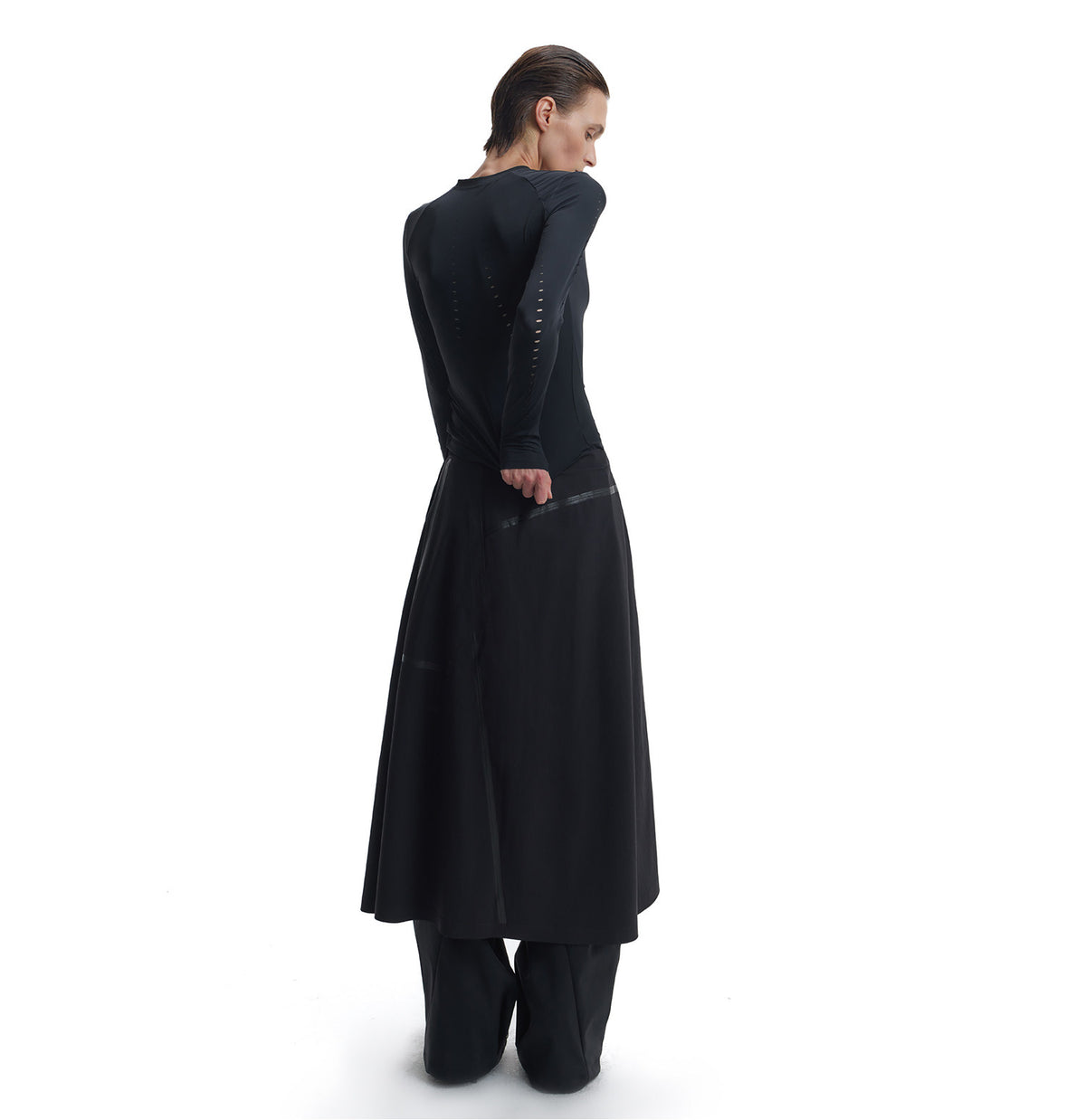 Latex Neck-Stretch T-Shirt
