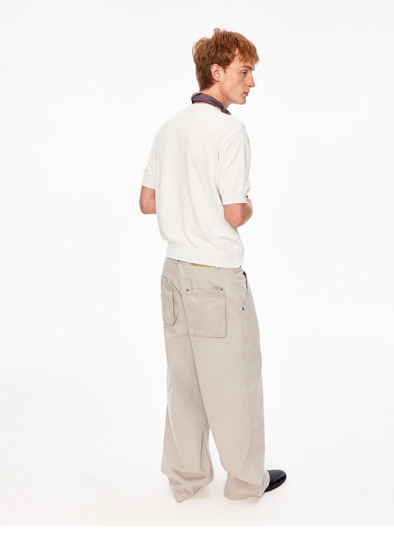 Two-Tone Casual Knit