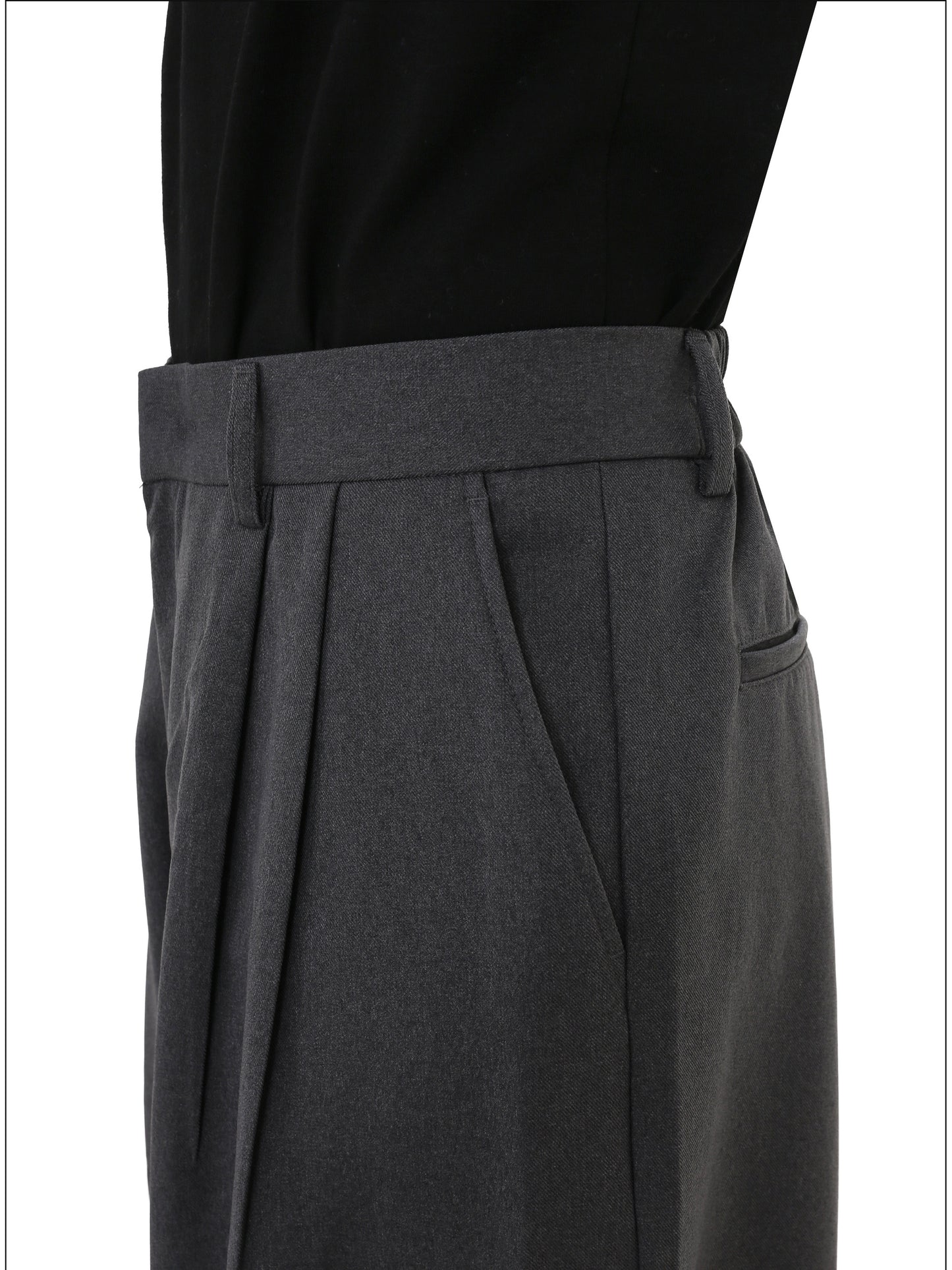 Straight-Leg Casual Pants