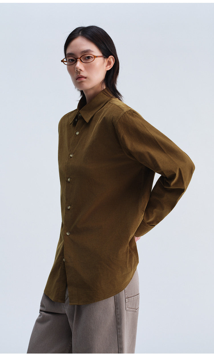 Retro Corduroy Shirt