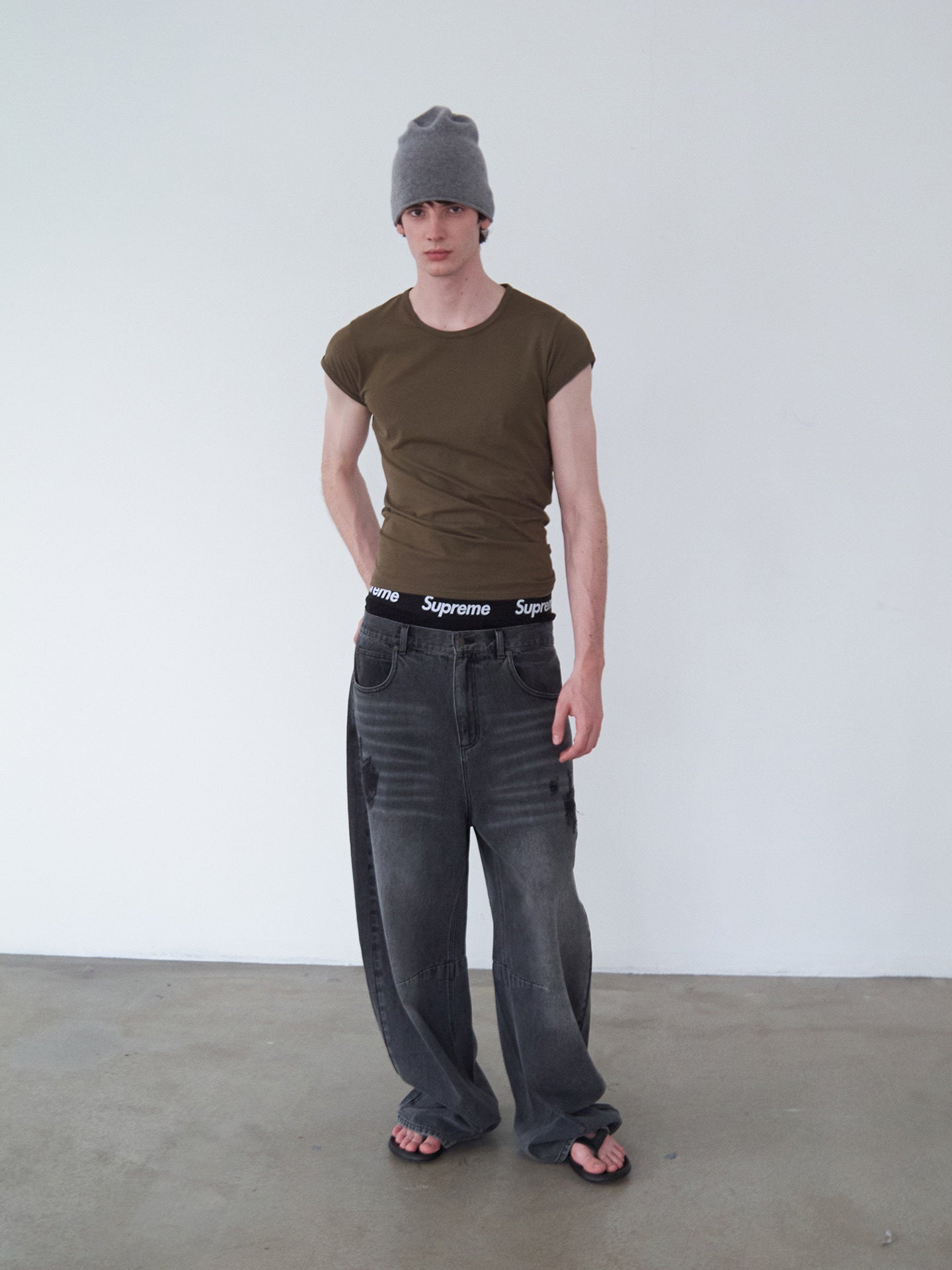 Slim-Fit Flying Sleeve T-Shirt