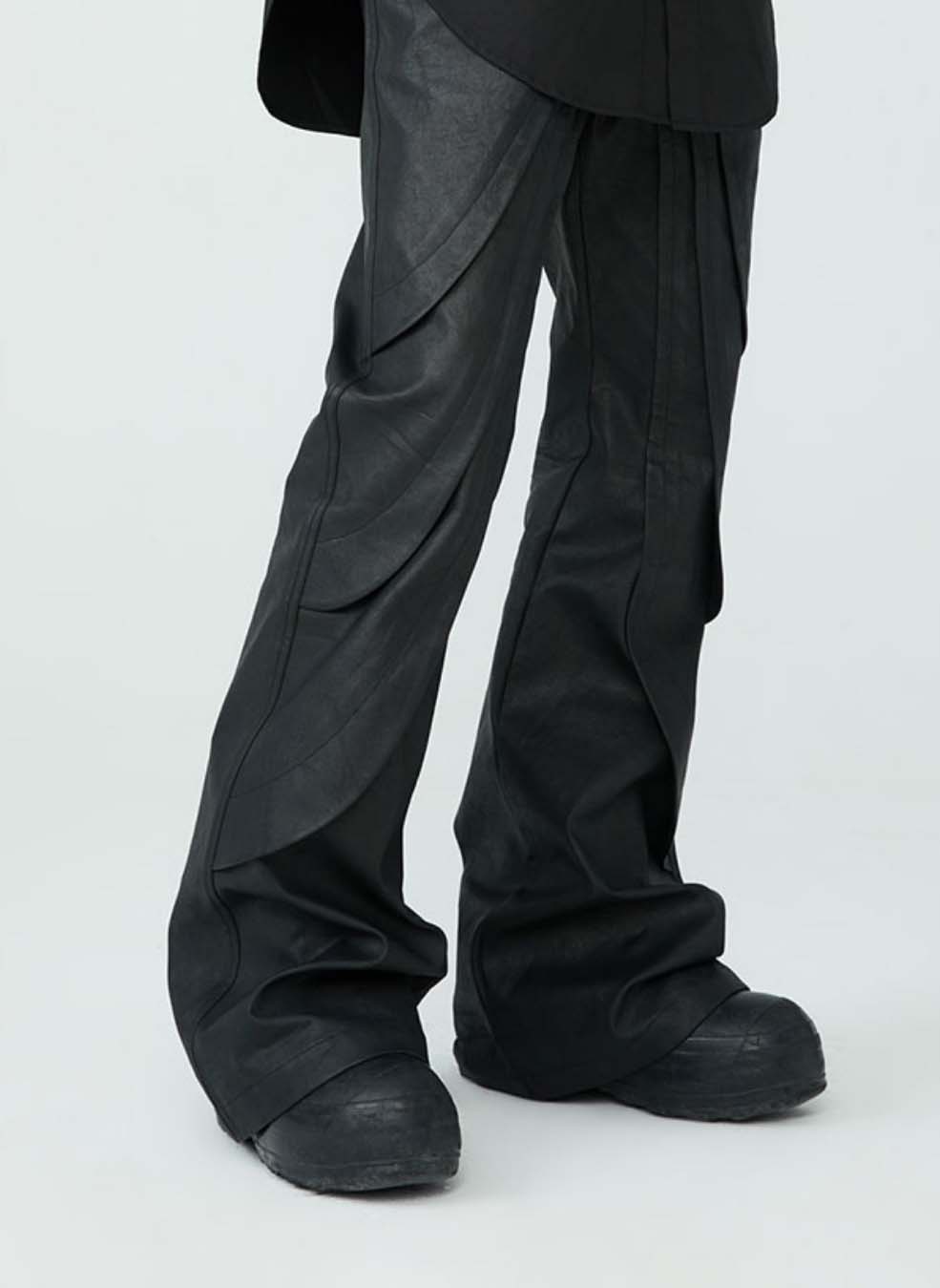 Slim Fit Irregular Design Pants