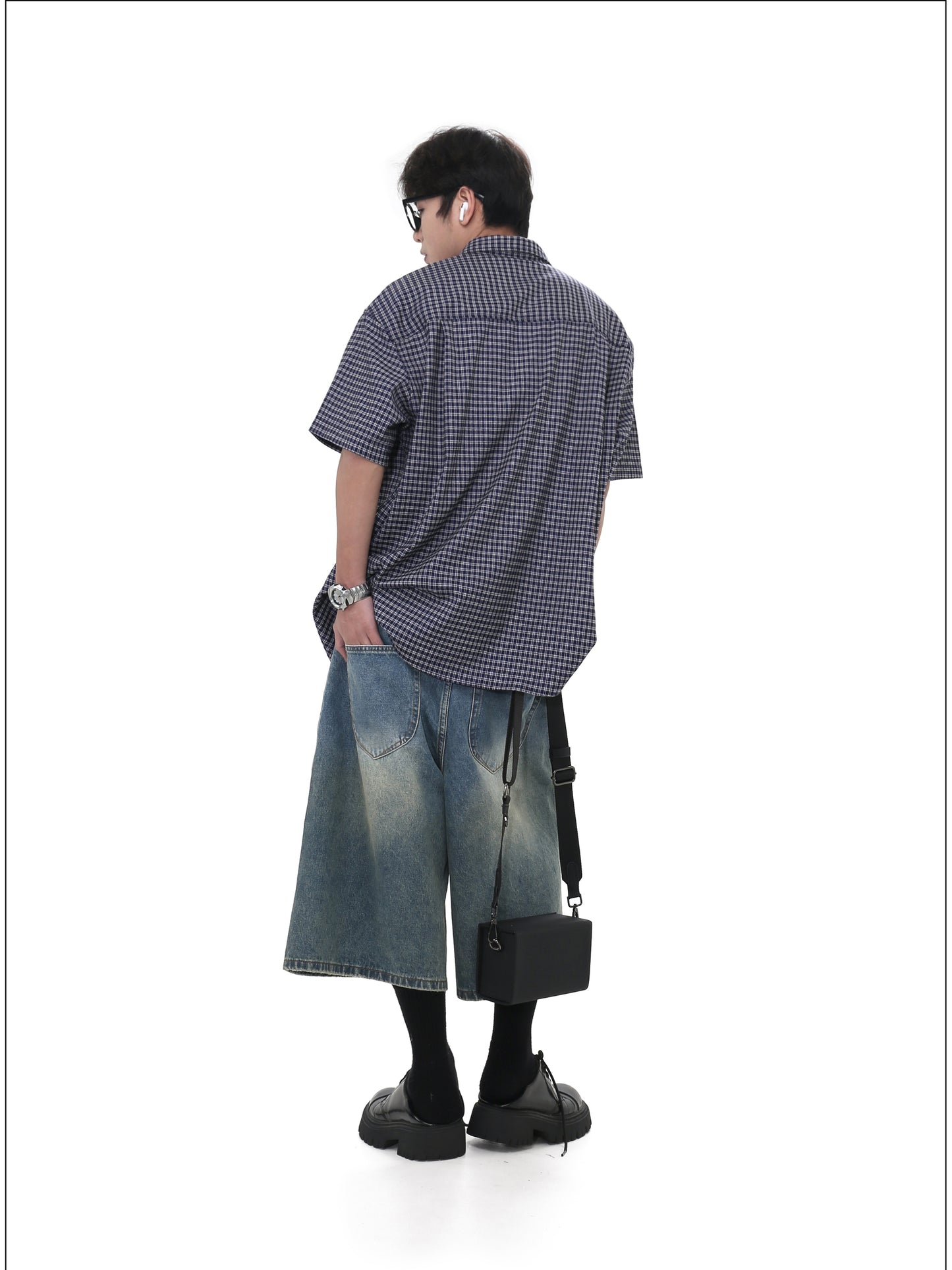 Retro Loose Check Shirt