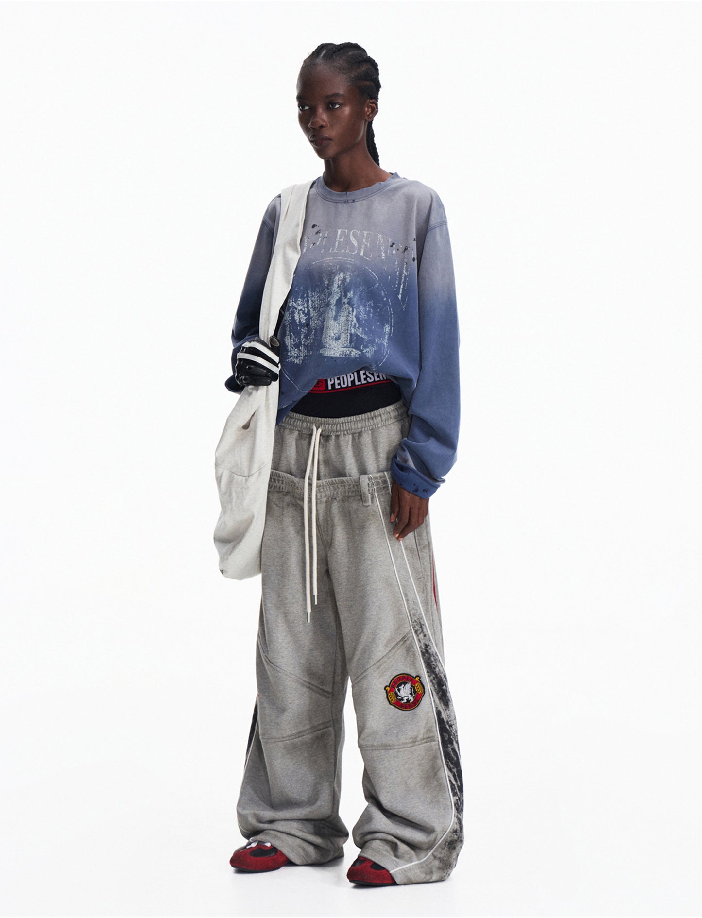 Double-Waist Sweatpants