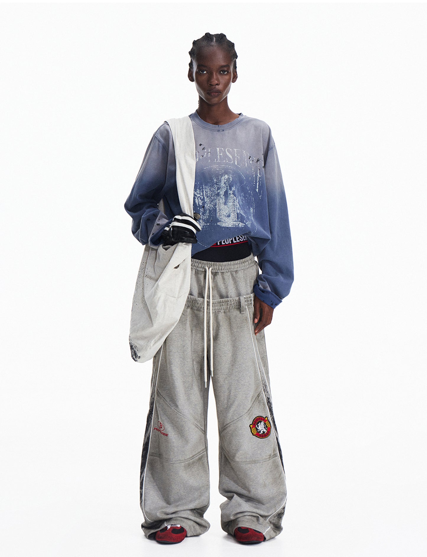 Double-Waist Sweatpants