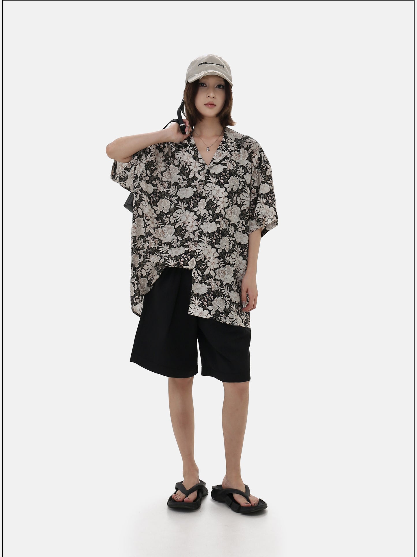 Cooling Floral Print Shirt