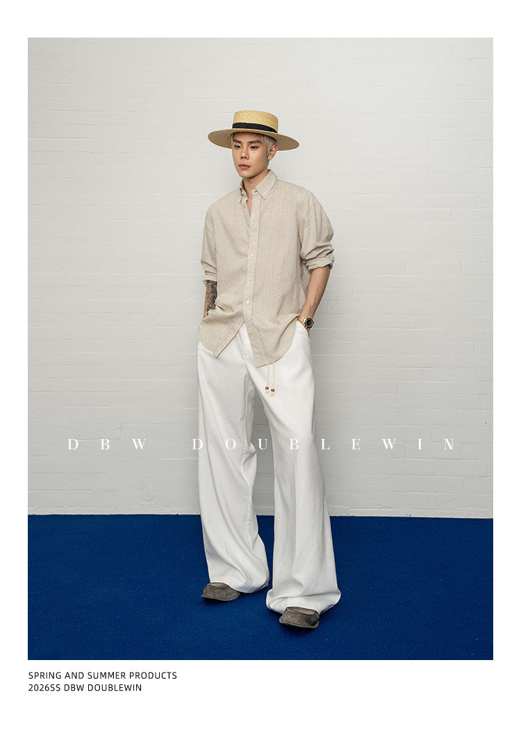 Drape-style Casual Pants
