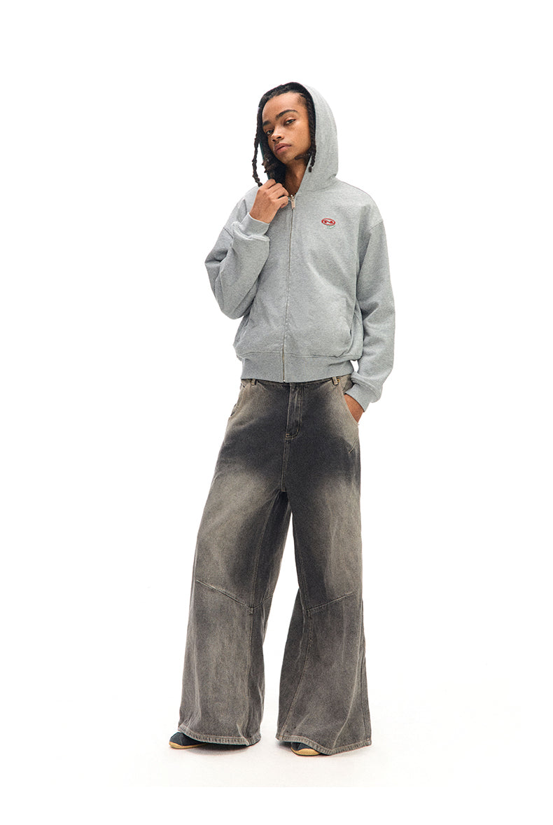 Reversible Hooded Sweatshirt