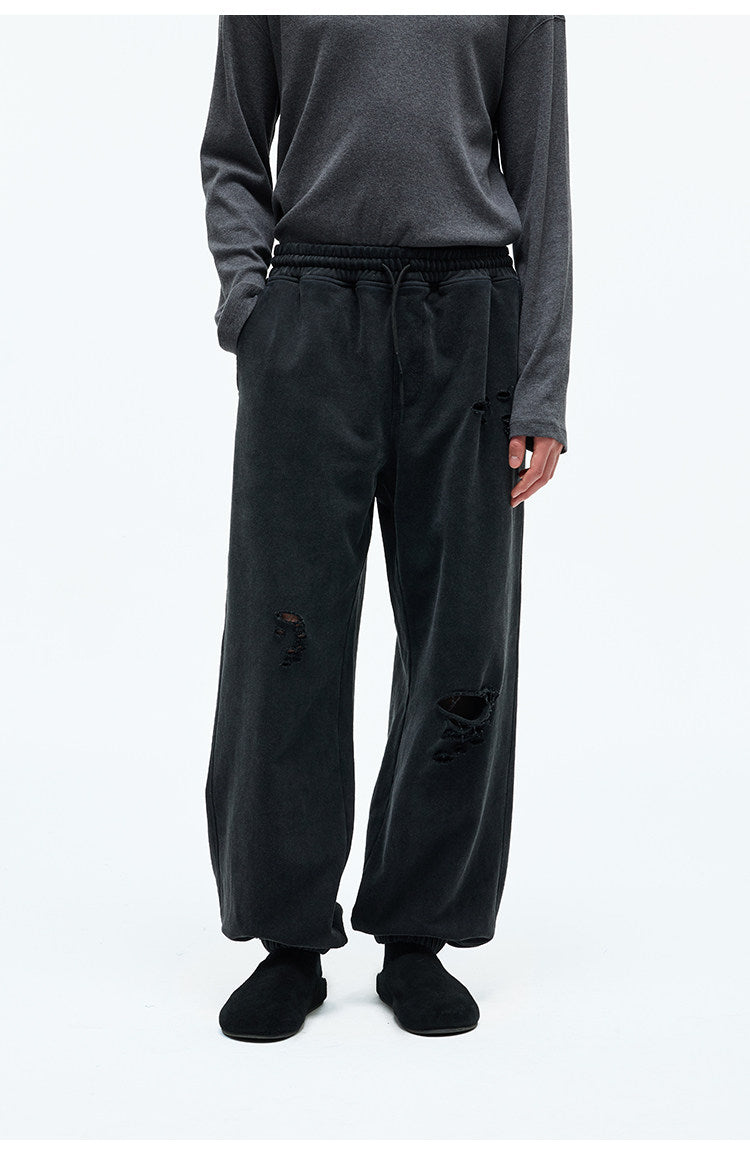 Heavyweight Cotton Terry Cloth Sweatpants
