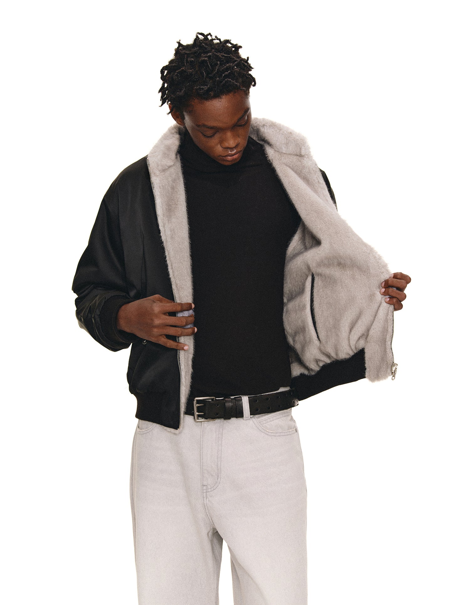 Reversible Fur-Lined Jacket
