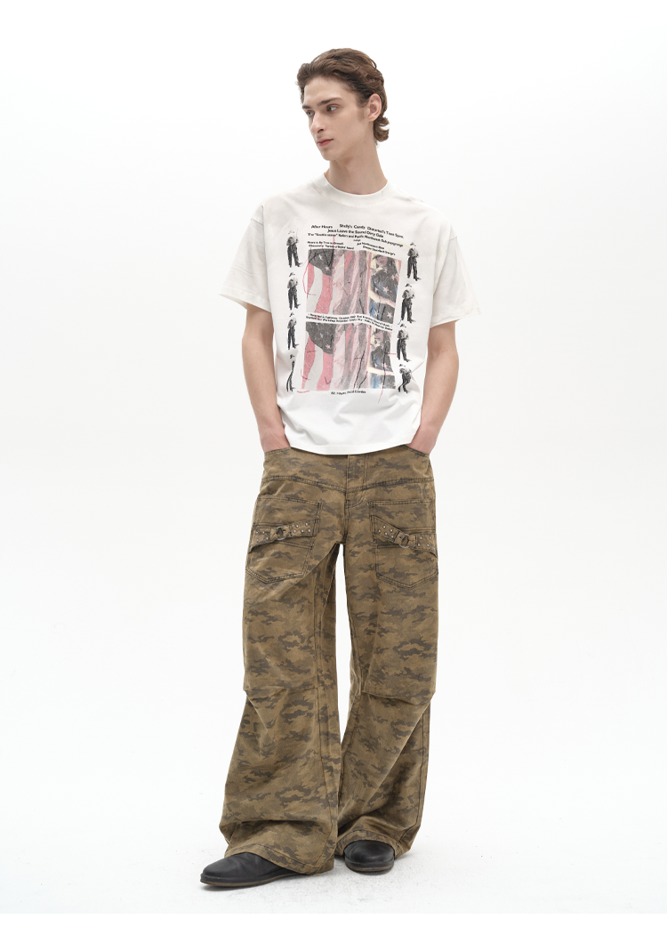 Camouflage Casual Pants