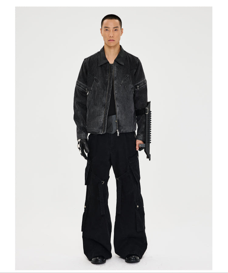 Multi-Pocket Casual Pants