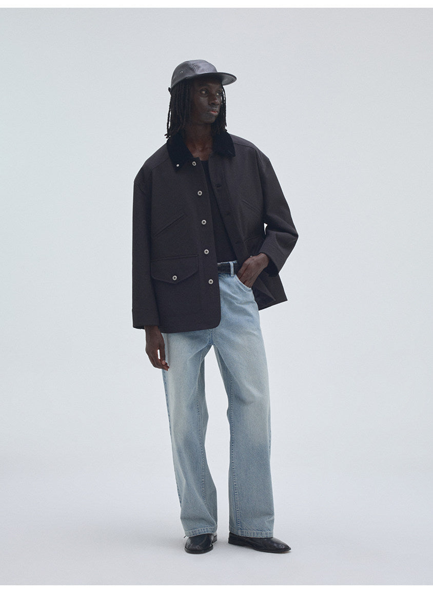 Vintage-Wash Fit Jeans