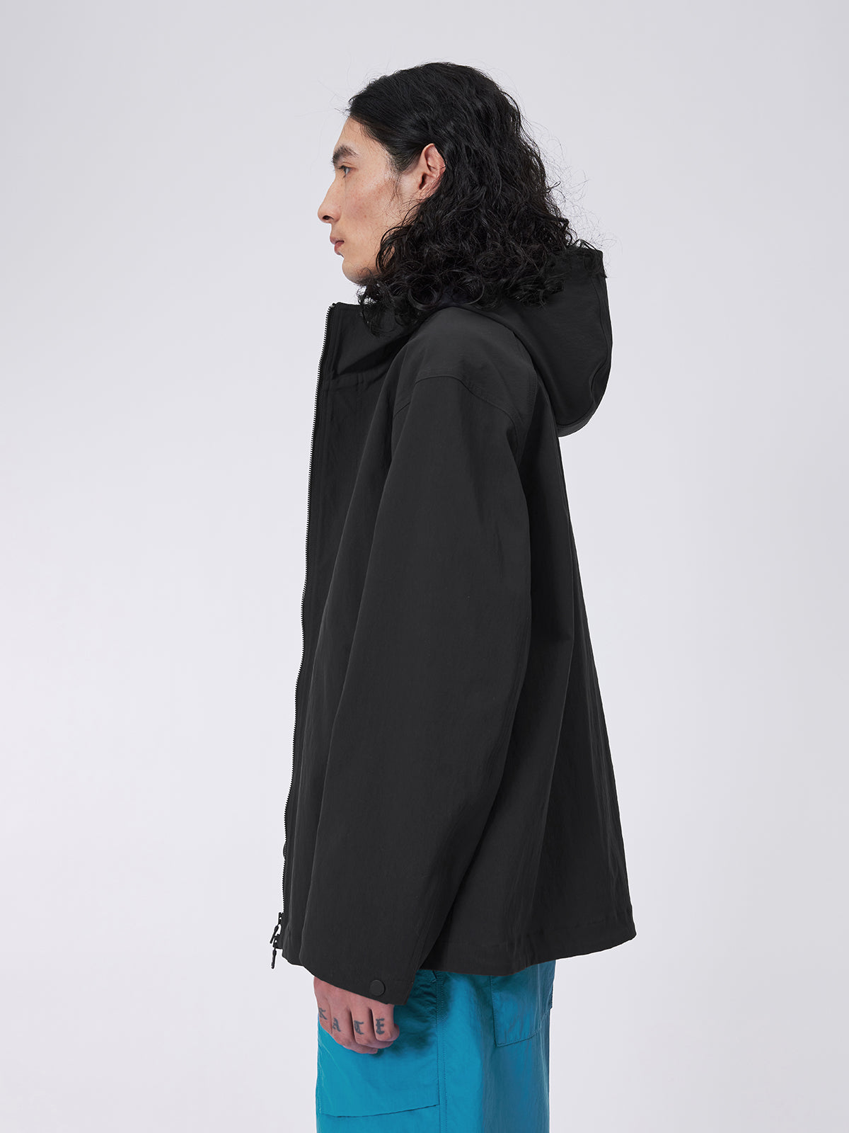Water-repellent Hooded Jacket
