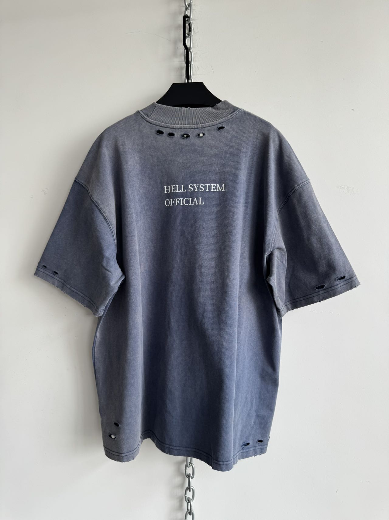 Heavy Damage Washed Wide Edge T-Shirt