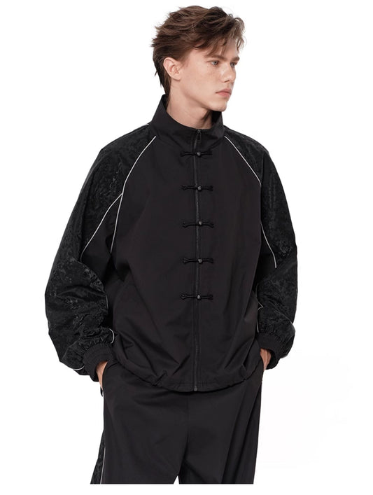 Unisex Splicing Sports Jacket Setup