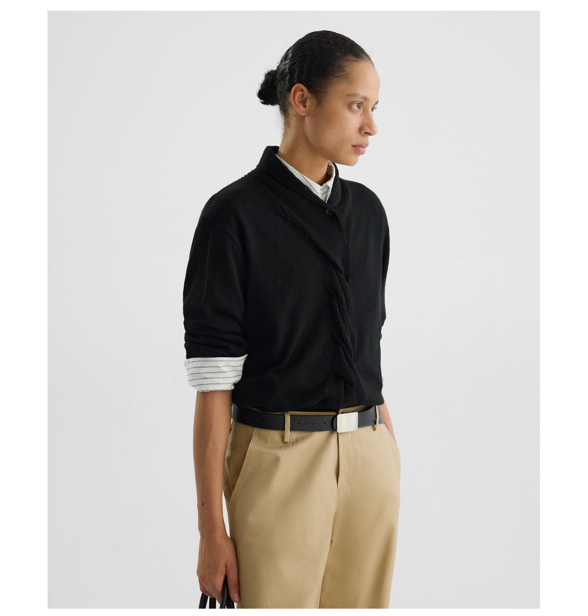 Basic V-neck Knit Sweater