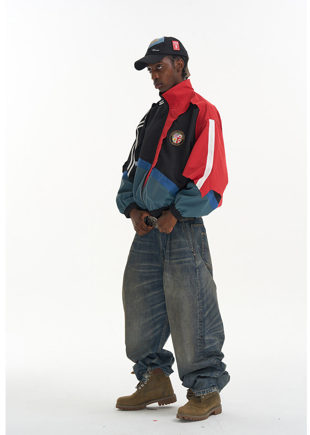 Color Block Sports Jacket