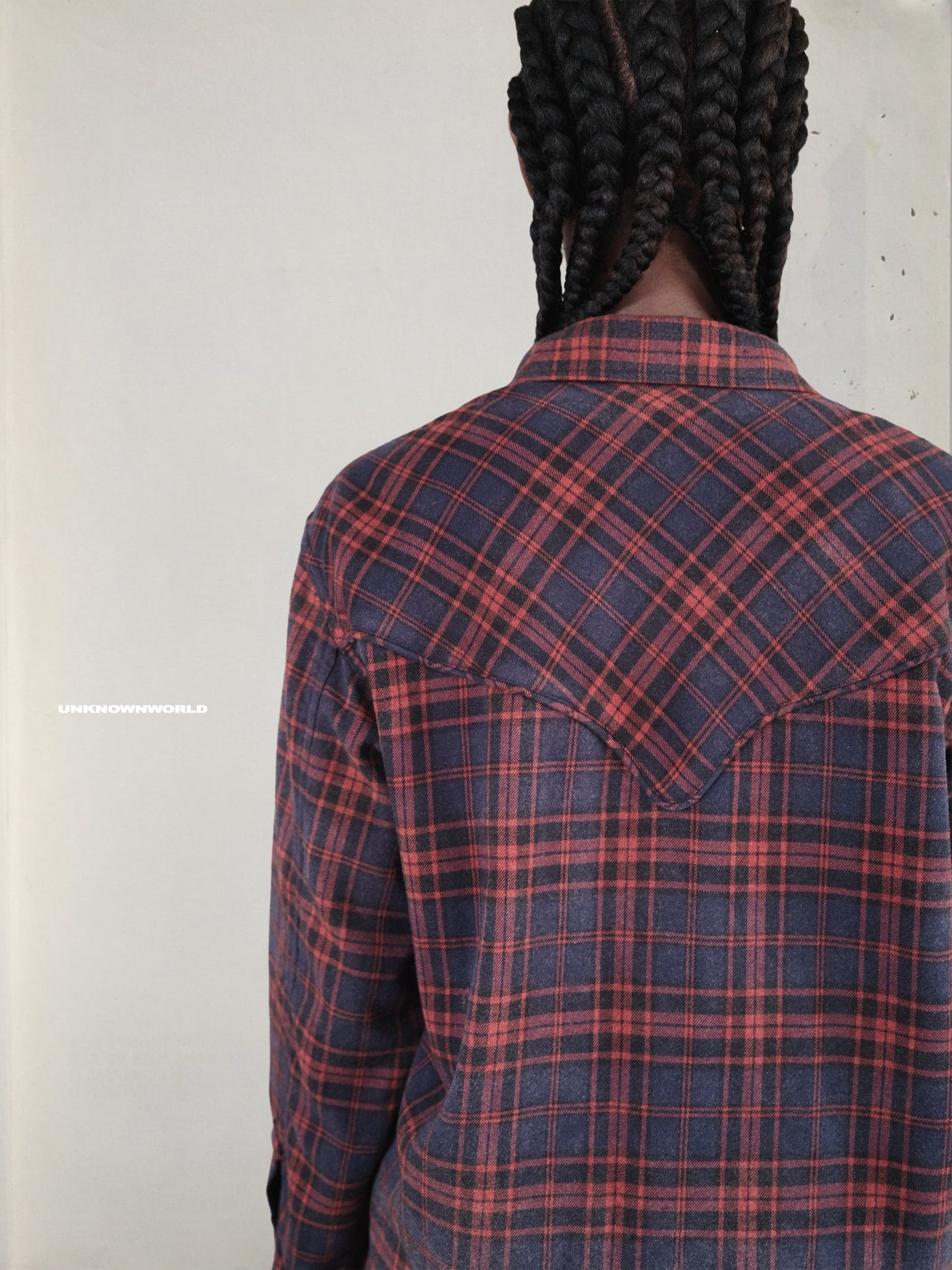 Checkered flannel shirt