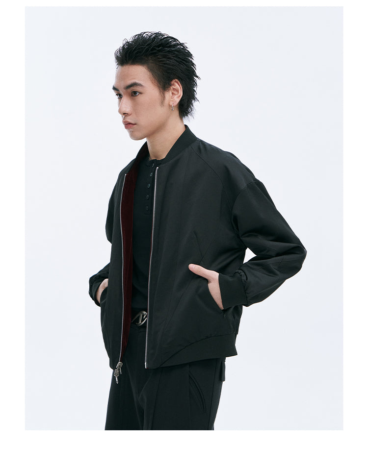 ジャケット・アウター ELUVA ULTIMUS Reversible bomber jacket Velvet Reversible Bomber Jacket – ULTIMUS