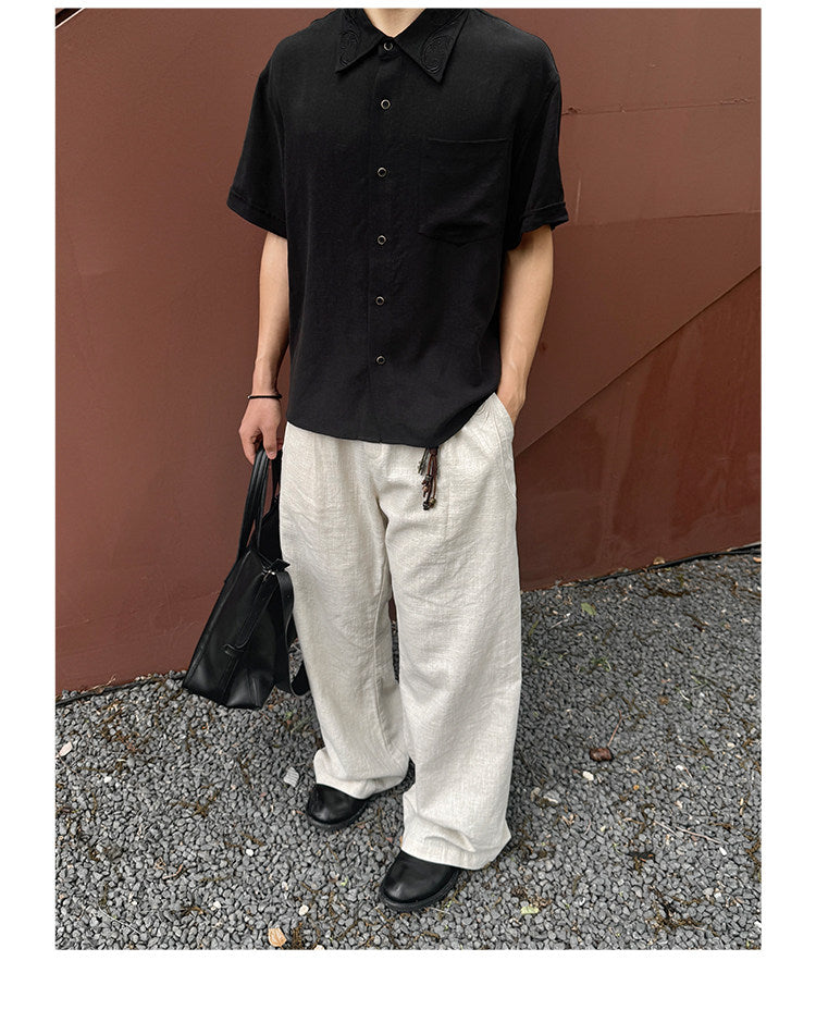 Unique Design Embroidered Shirt