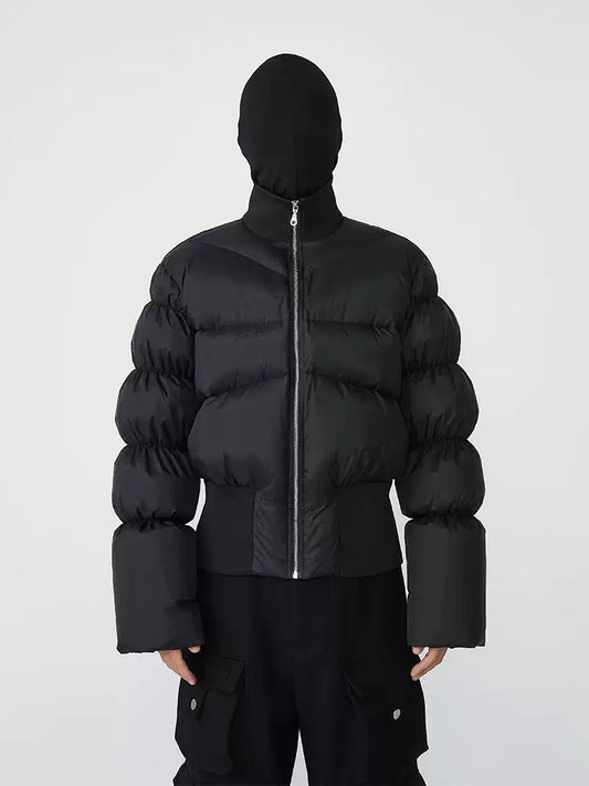 Short Length Irregular Design Down Jacket