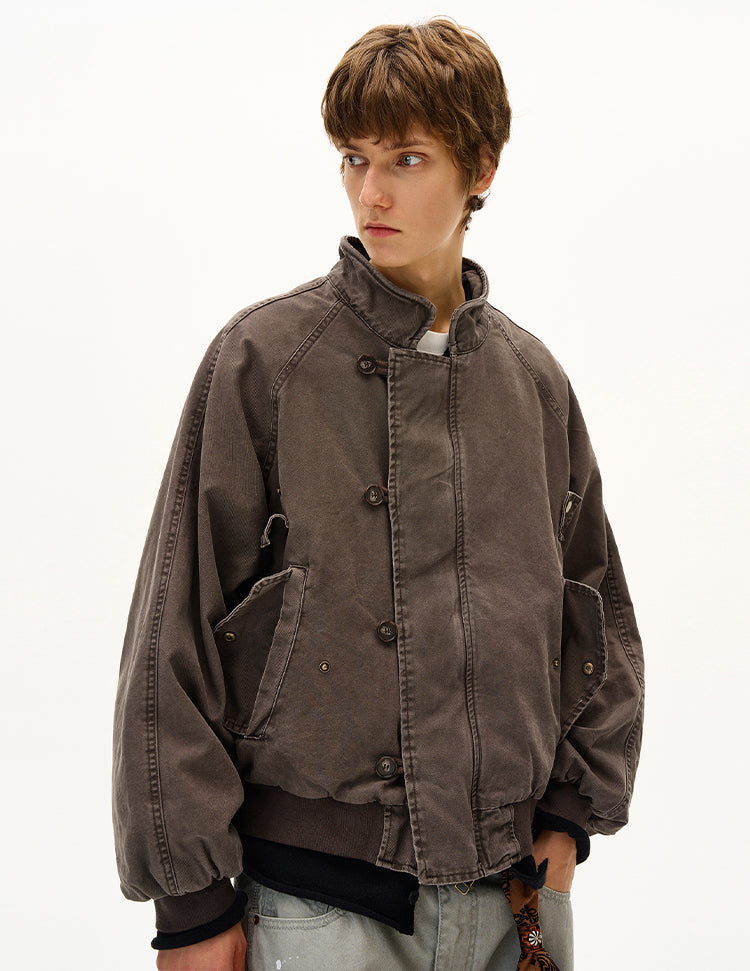 Wash-processed Work Jacket