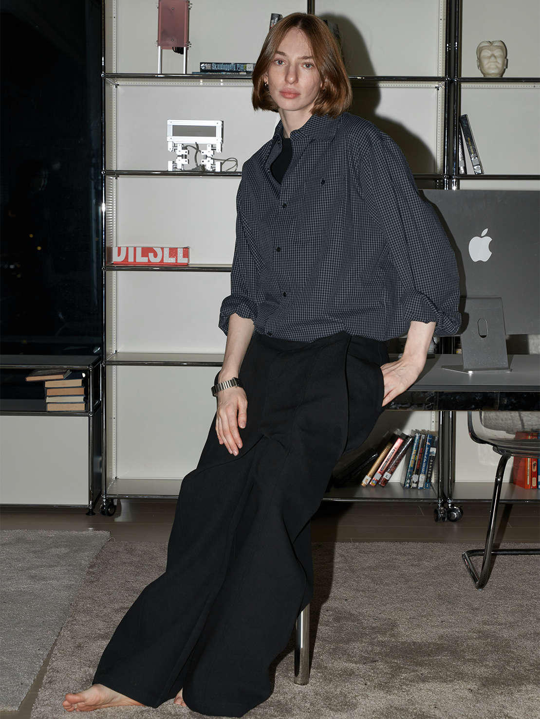 Simple Loose-Fit Shirt