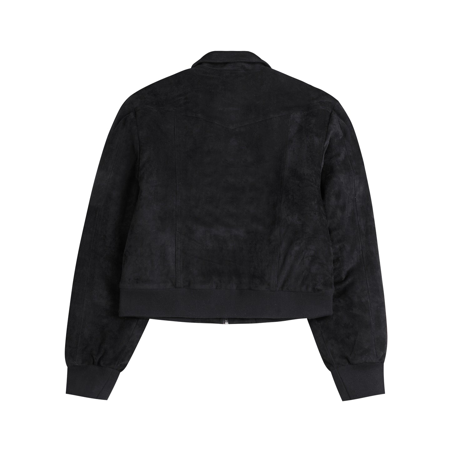 Suede multi-pocket jacket