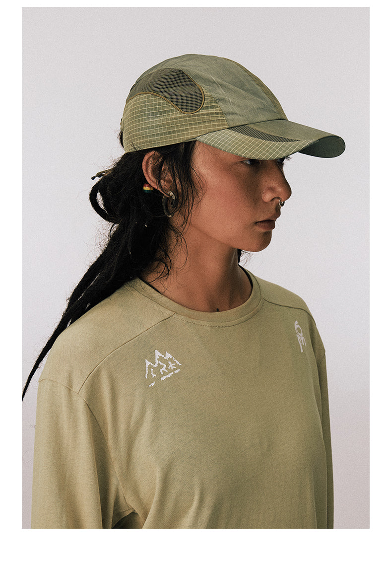 Mountain Style Color Block Cap