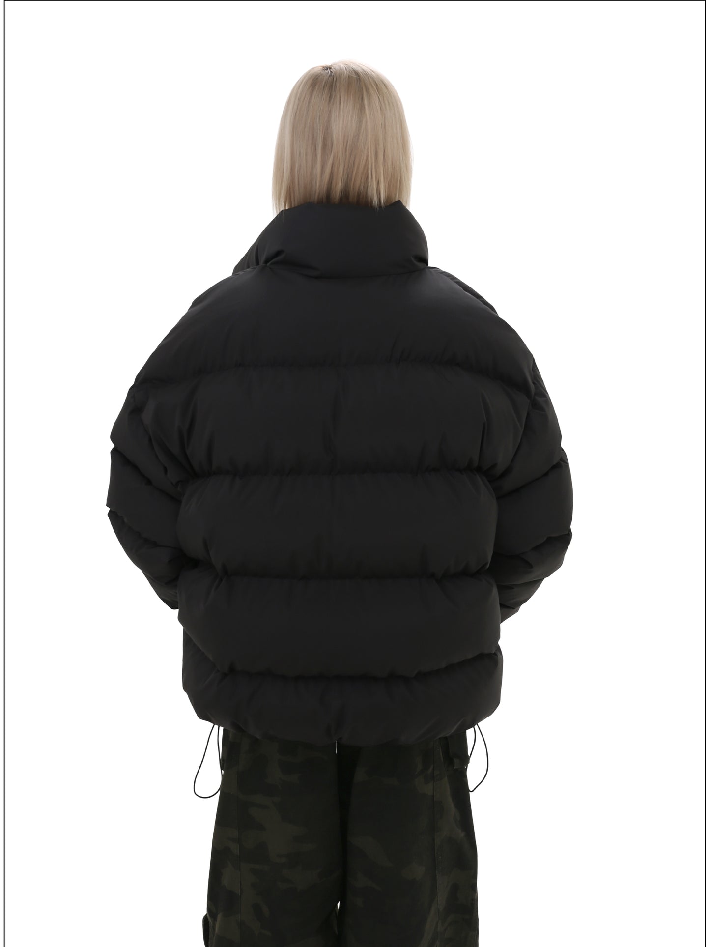 Stand collar cotton jacket