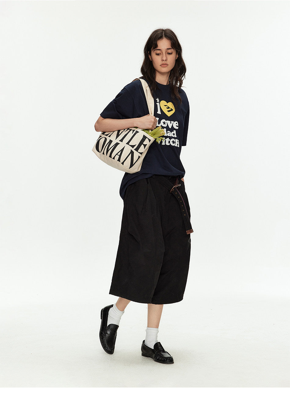 Mesh-Pocket Casual Shorts