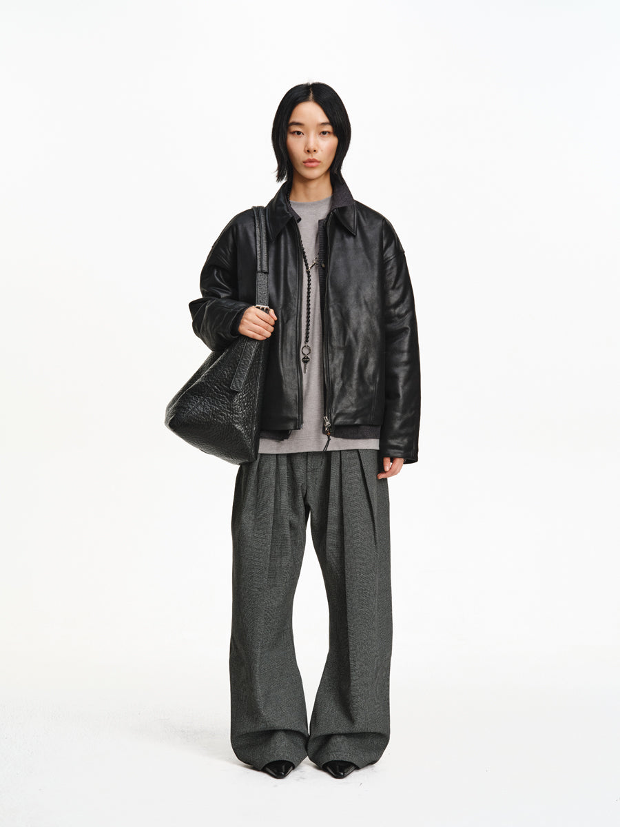 Pleated Loose Casual Pants