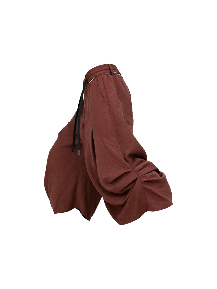 Deconstructed Cropped Pants