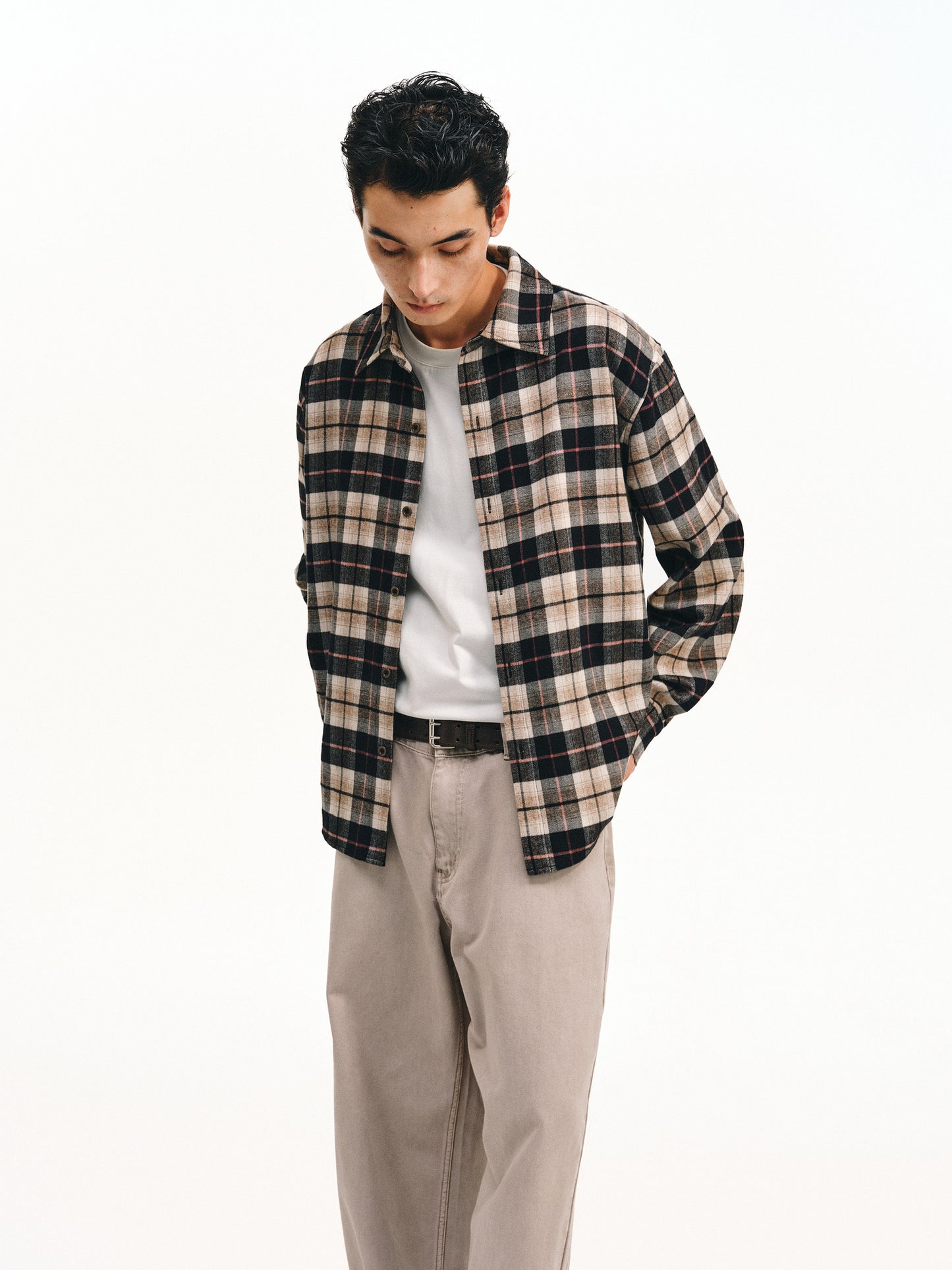 Yarn-dyed Flannel Check Shirt