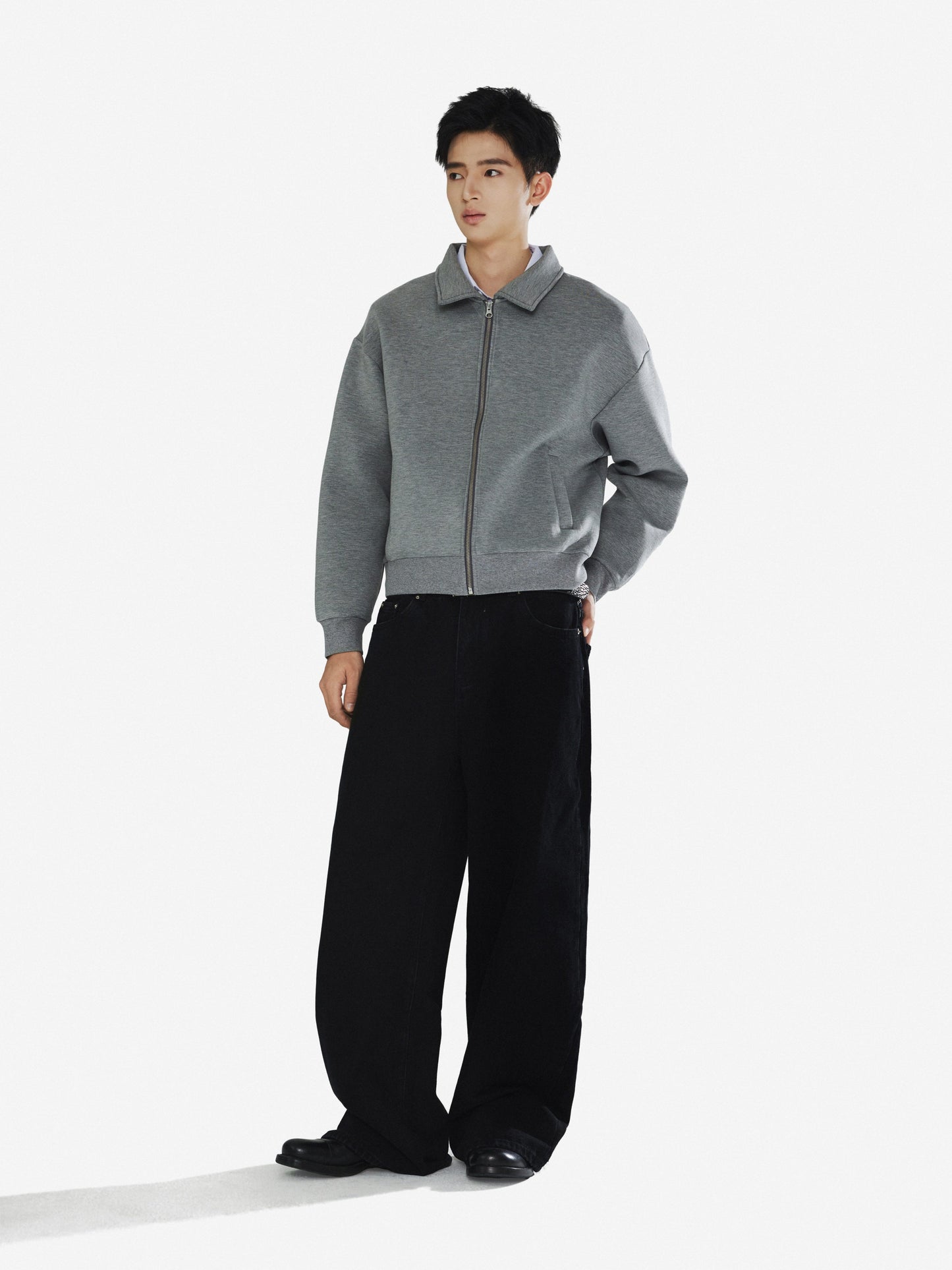 Air Layer Zip-Up Sweatshirt