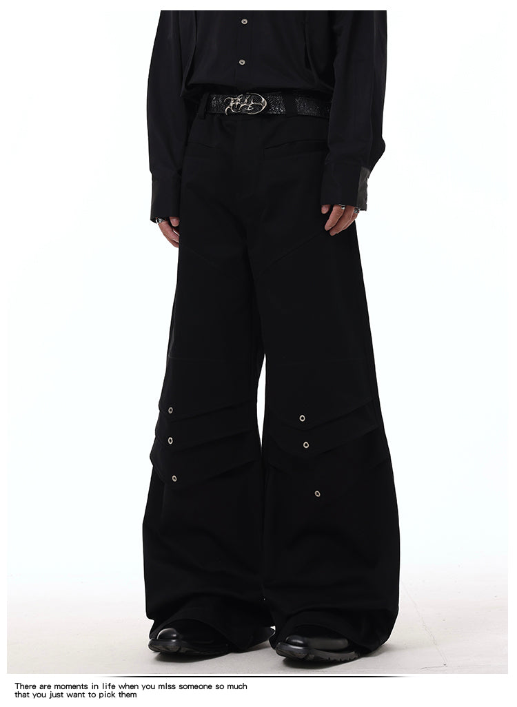 High-end design wide-leg pants