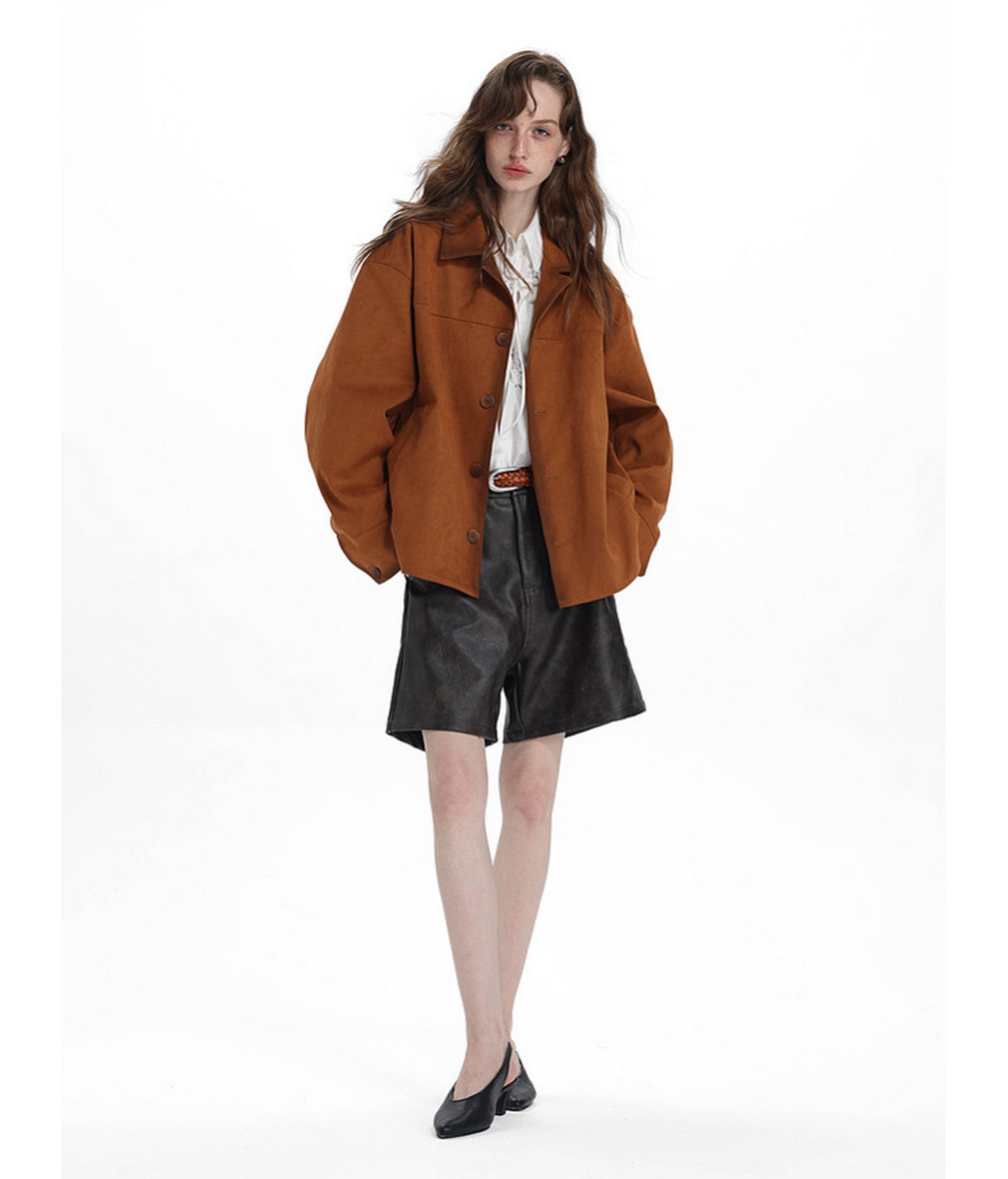 Suede Short Jacket