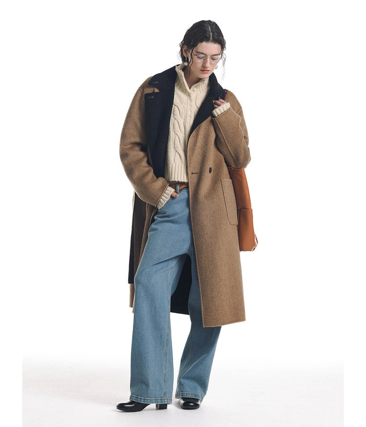 Reversible Heavyweight Wool Coat