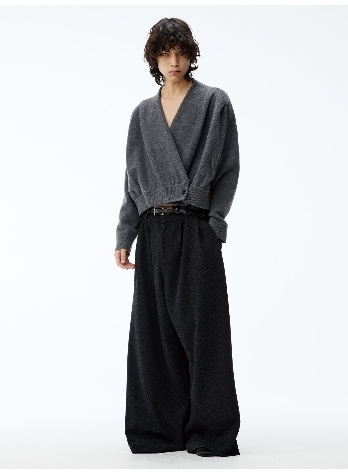 Crossover Knit Cardigan