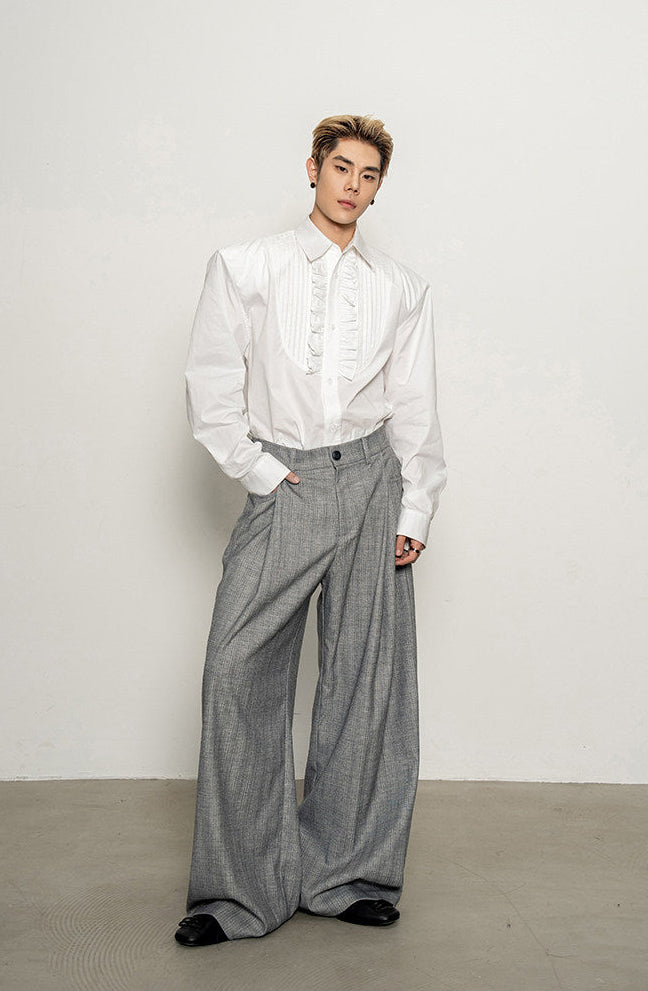 Wide-Shoulder Shirt