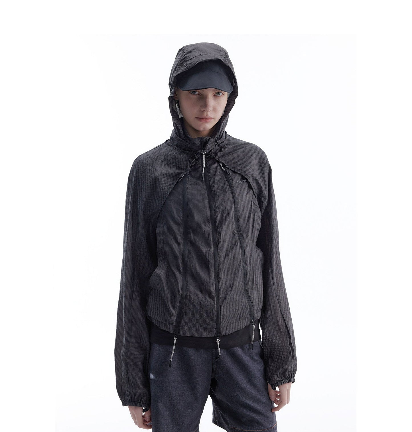 Self-Packing Multi-Zip Jacket