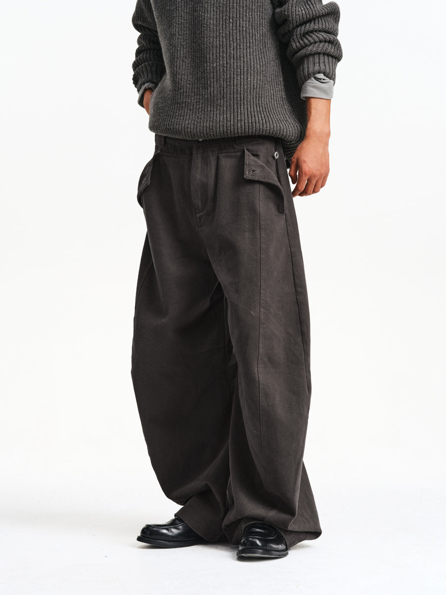 Foldable Pocket Casual Pants