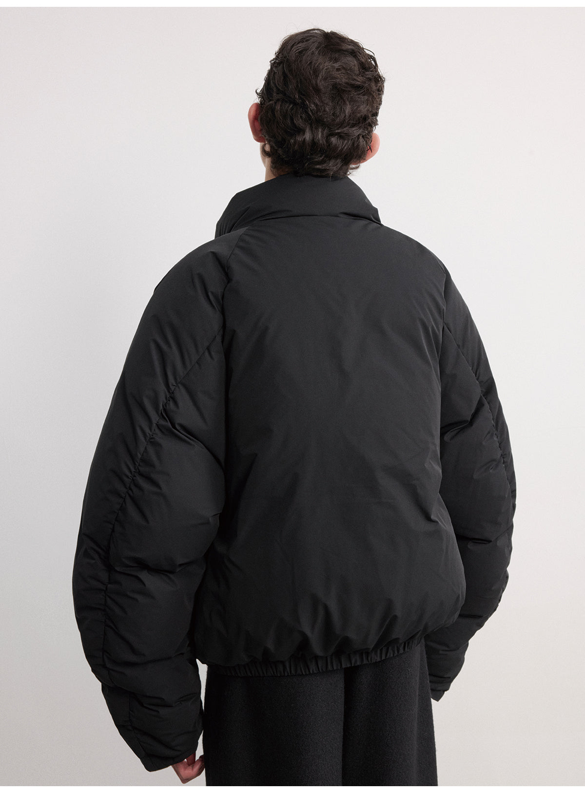 Drawstring Down Jacket