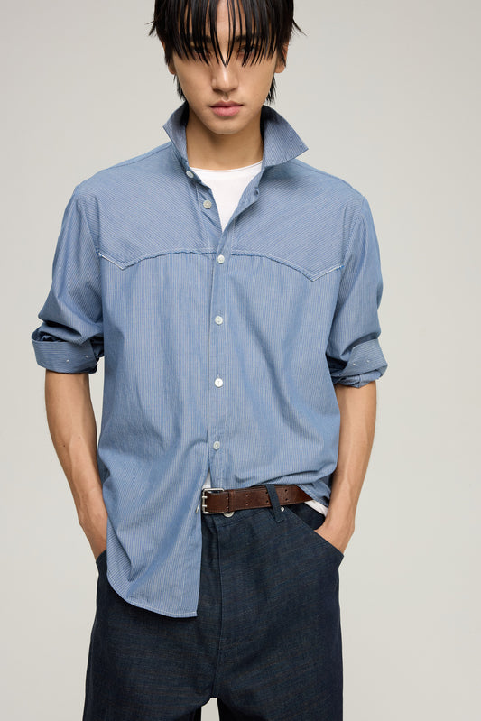 Striped Western Shirt