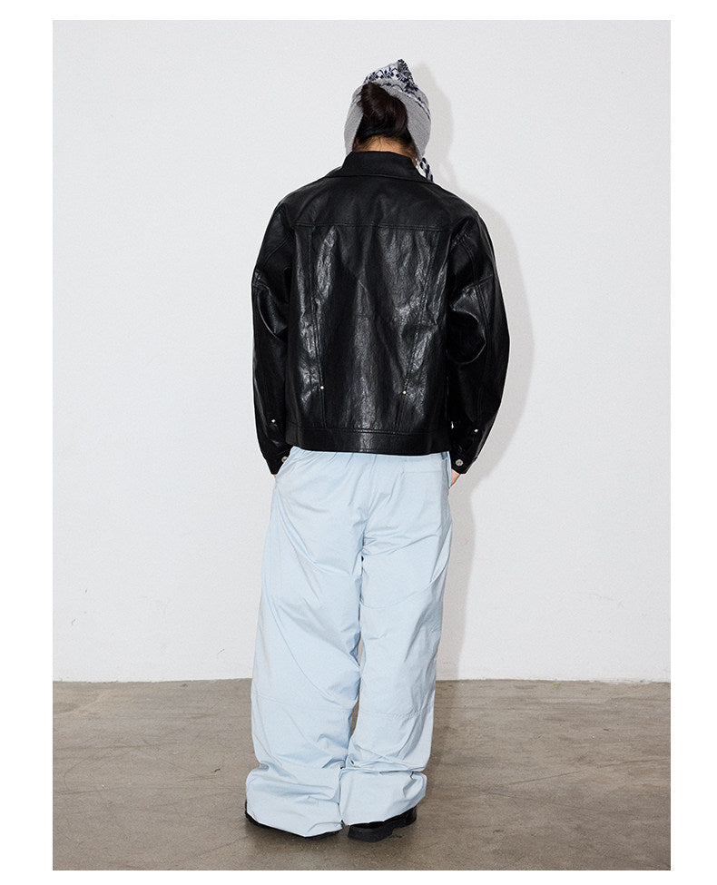 Diamond-Pattern Quilted Casual Pants