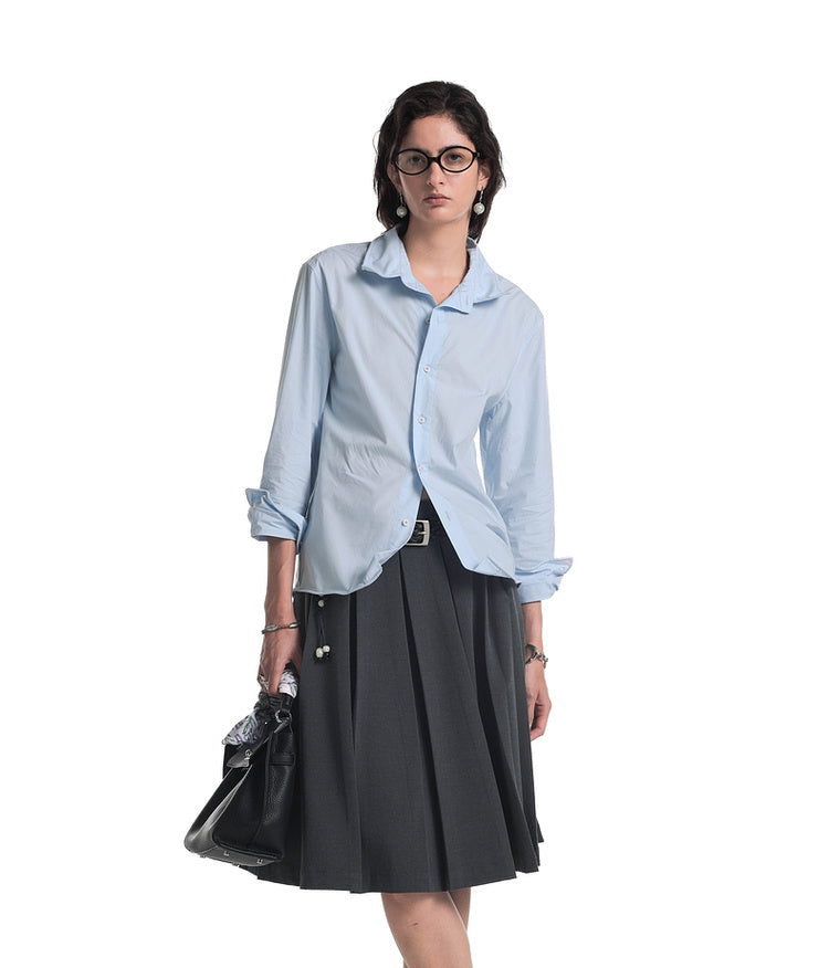 Plain versatile basic shirt