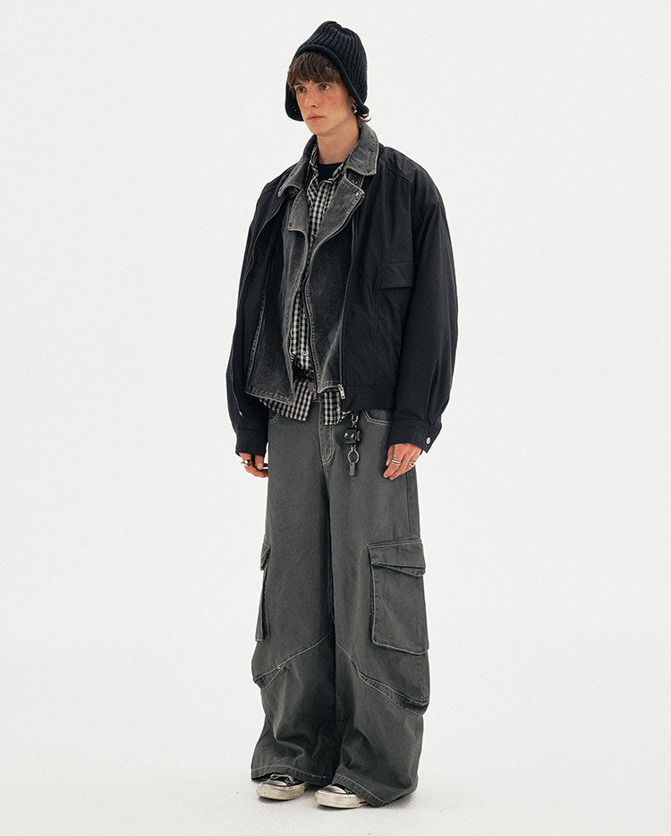 Stand Collar Thick Jacket
