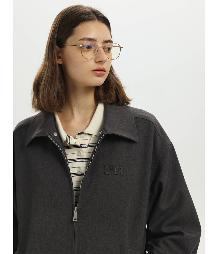 Double Layer Embroidered Jacket